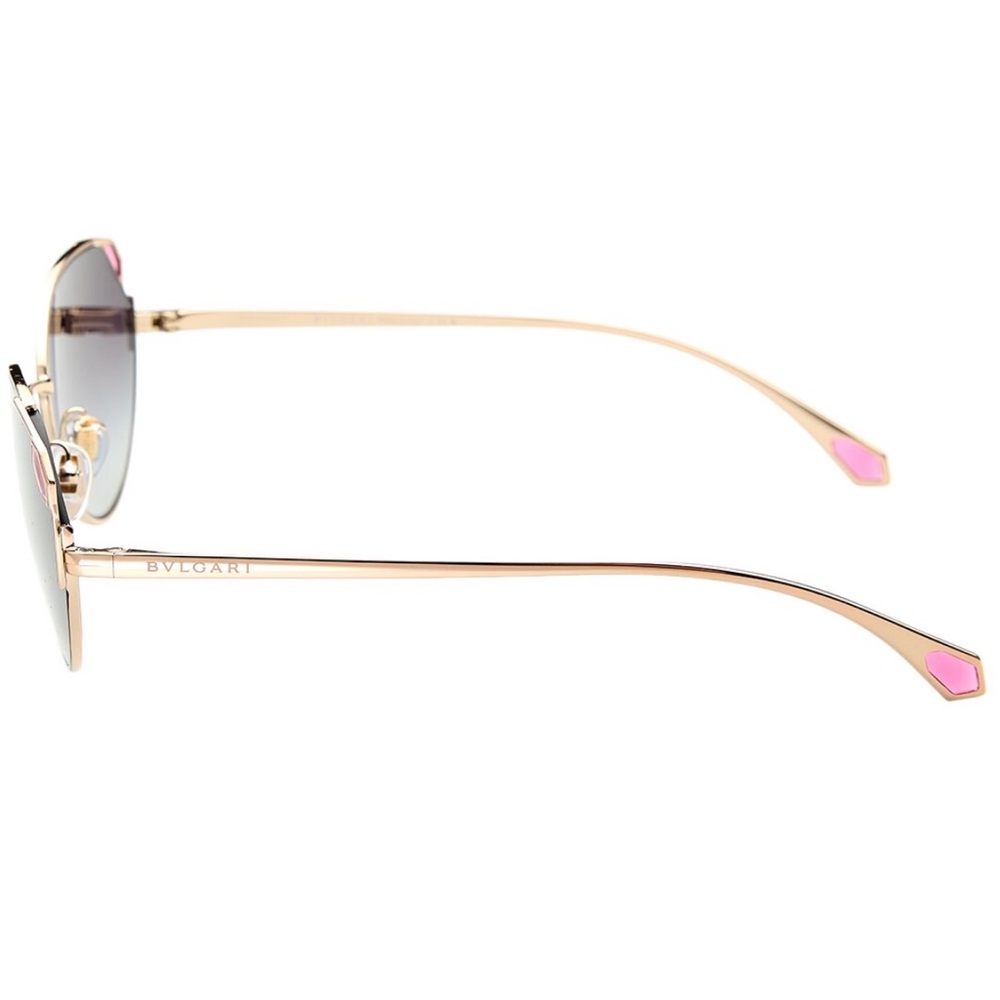 NWT/NIB BVLGARI Cat Eye 56mm Sunglasses - Picture 2 of 9